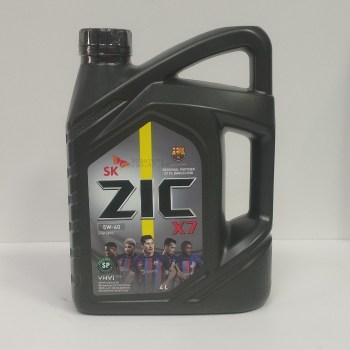Масло моторное ZIC X7 5W40 4л. №162662